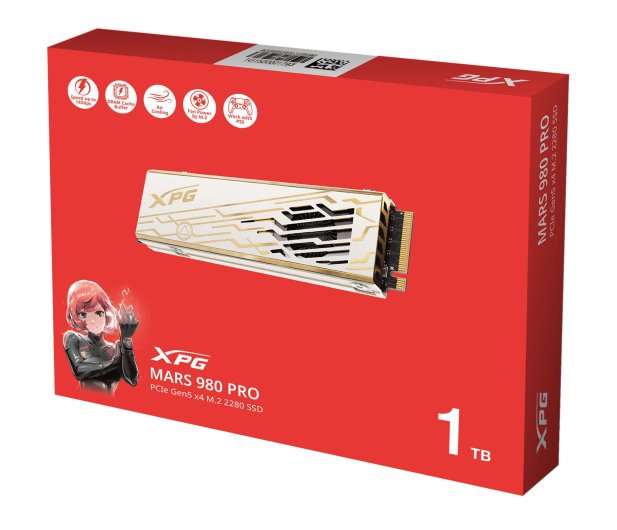 ADATA 1TB M.2 PCIe Gen5 NVMe XPG MARS PRO 980 - 1350895 - zdjęcie 6